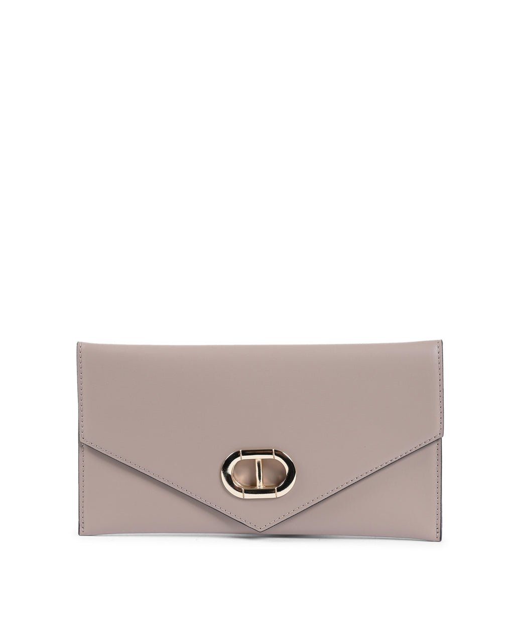 Pochette in pelle color carne
