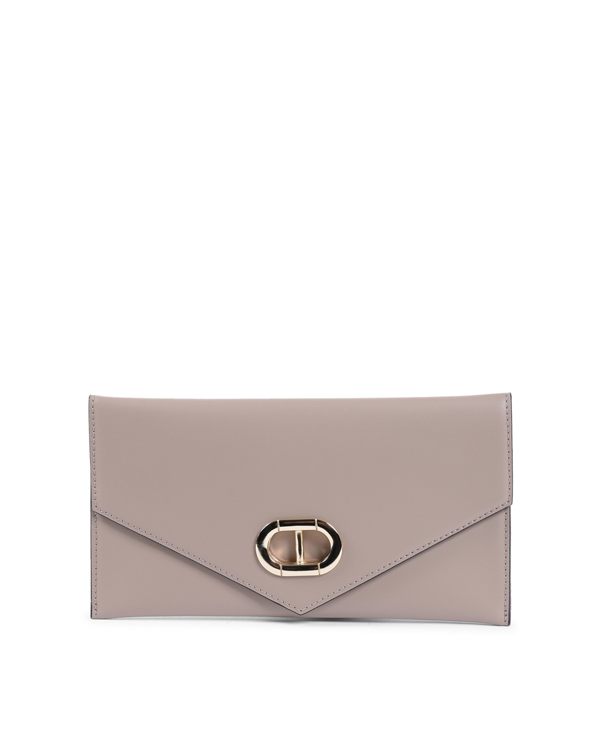 Pochette in pelle color carne