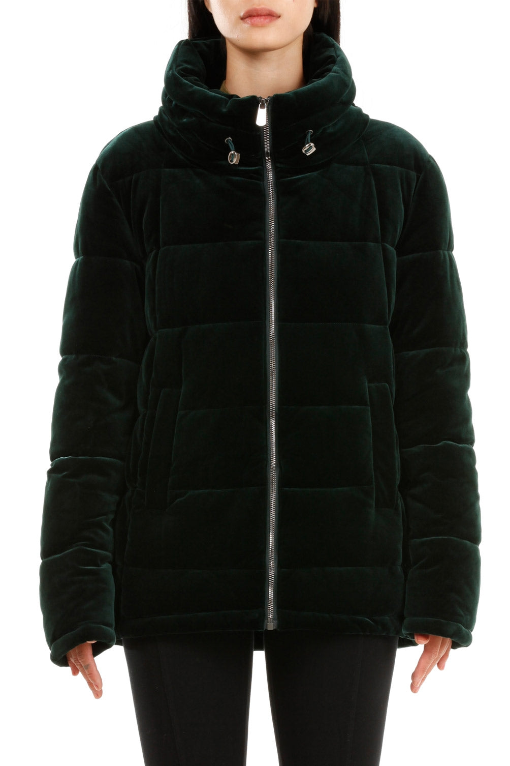 19V69 Italia Giacca da donna verde scuro MISTY DARK GREEN