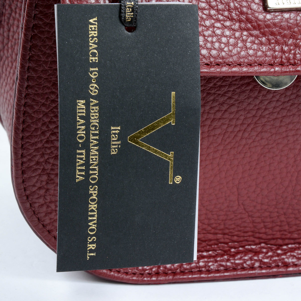 V 1969 Italia Borsa da donna Bordeaux DUBLINO