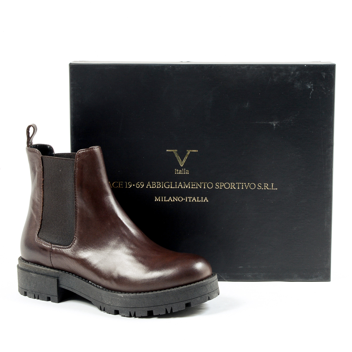 V 1969 Italia Stivaletto da donna marrone ZARA