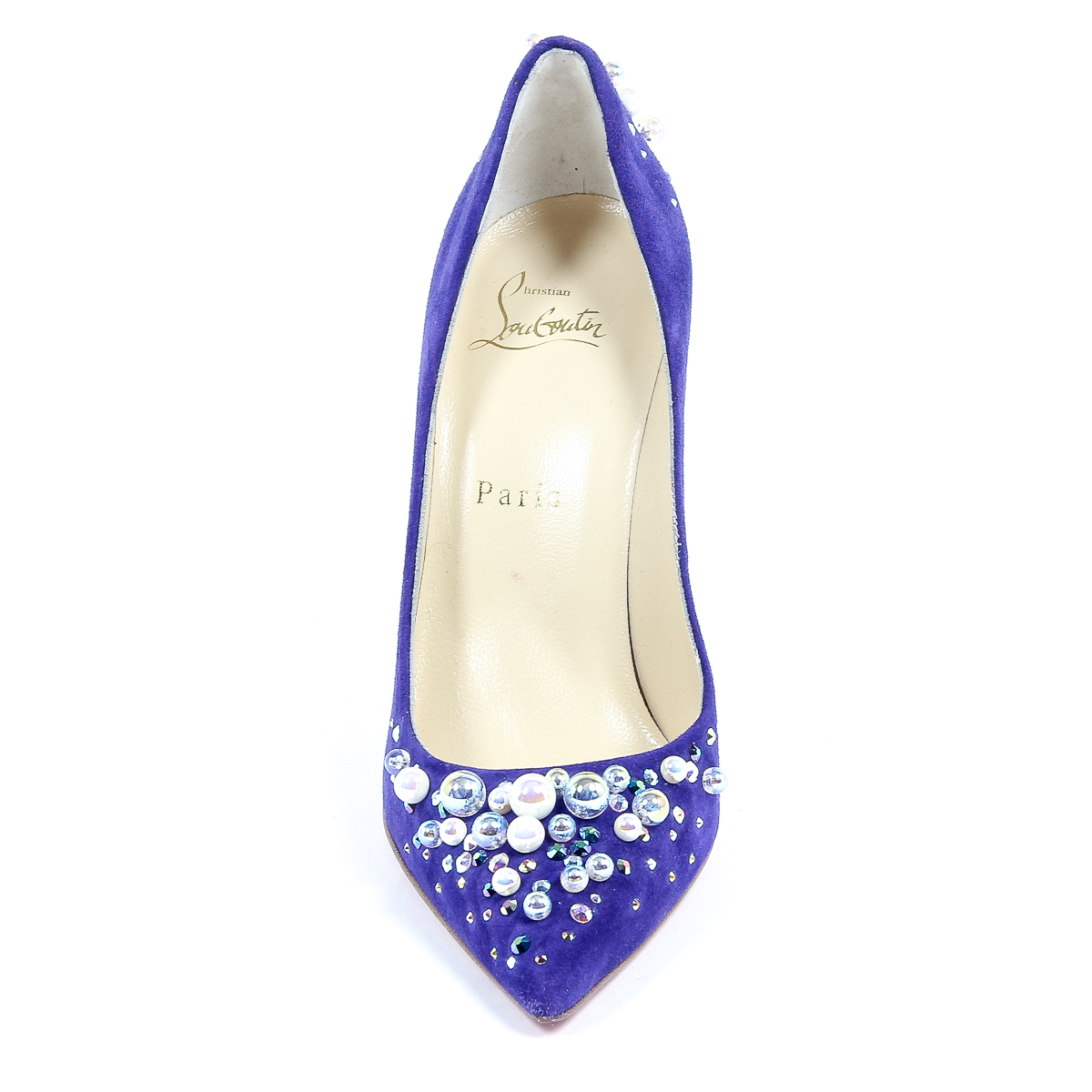 Décolleté da donna Christian Louboutin CANDIDATE 100 VEAU VELOURS