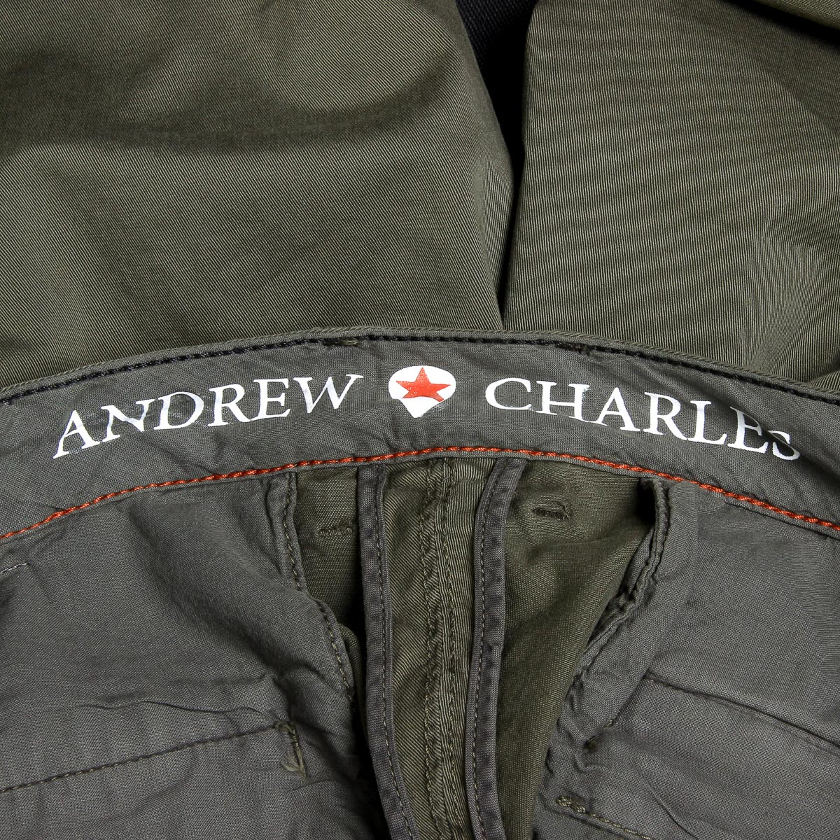 Andrew Charles Pantaloncini da uomo verdi SADECK