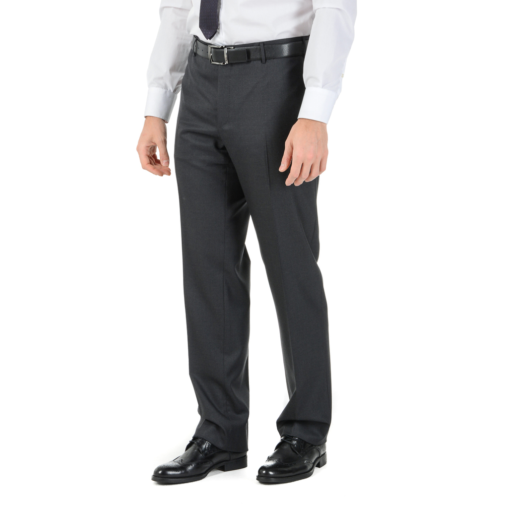 Corneliani Abito da uomo a maniche lunghe grigio scuro Super 160's