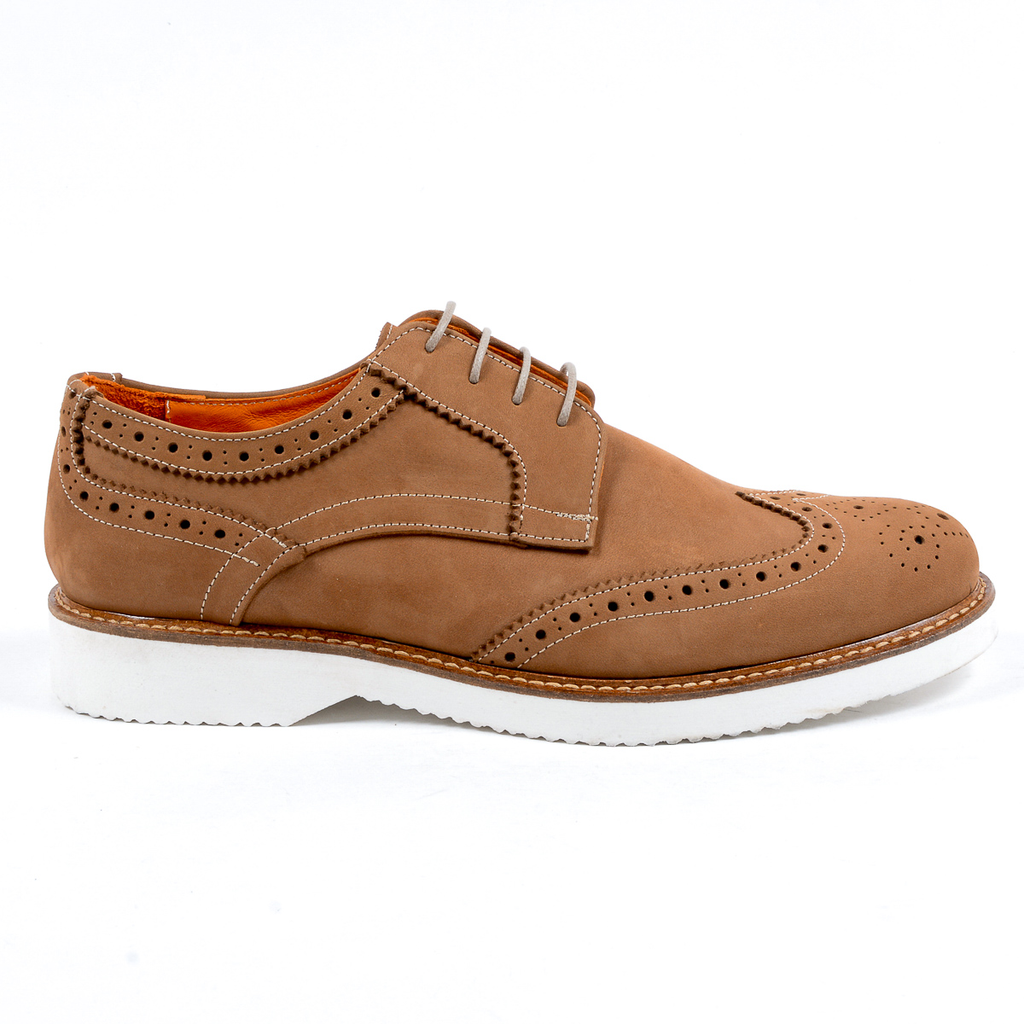 V 1969 Italia Scarpe Oxford Brogue da uomo Marrone PEDRO