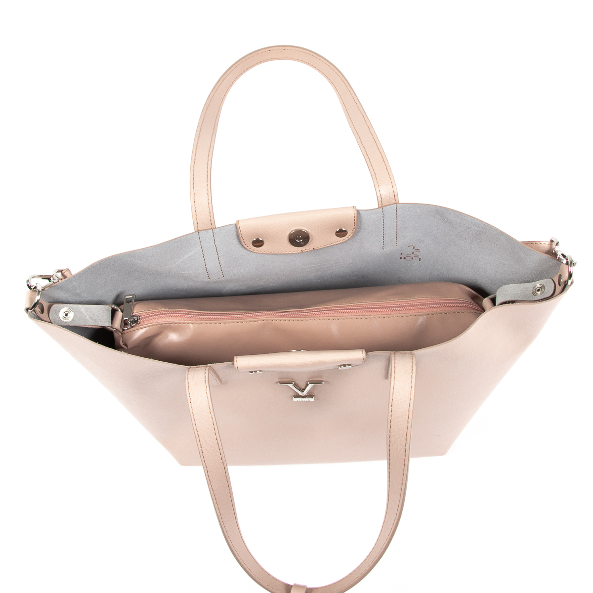V 1969 Italia Borsa da donna JERSEY rosa