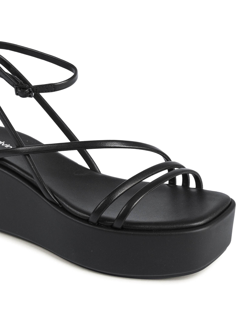 Calvin Klein Zeppa da donna nera HW0HW01949BEH
