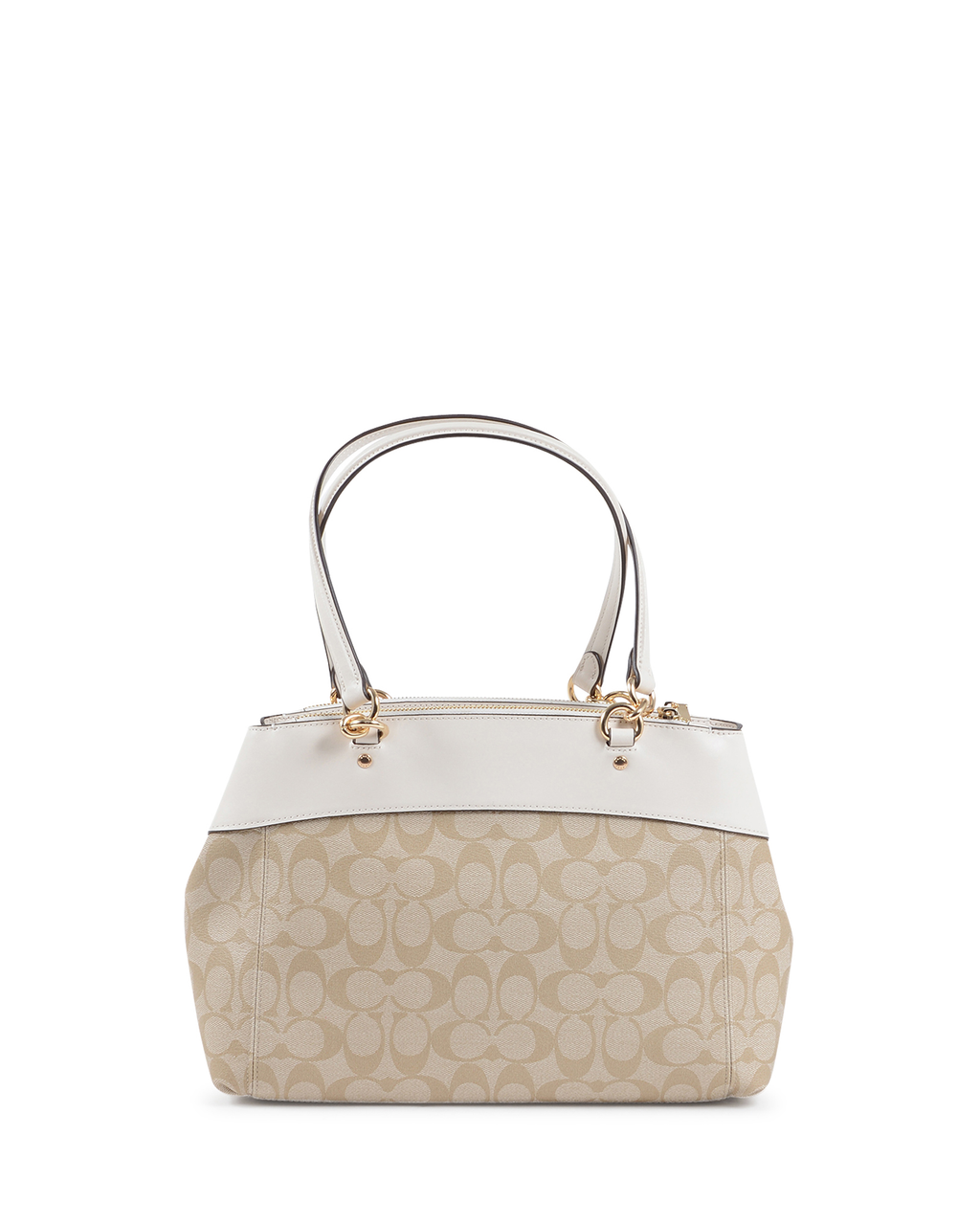 Borsa a mano da donna Coach Beige Bianco F25396 CHALK