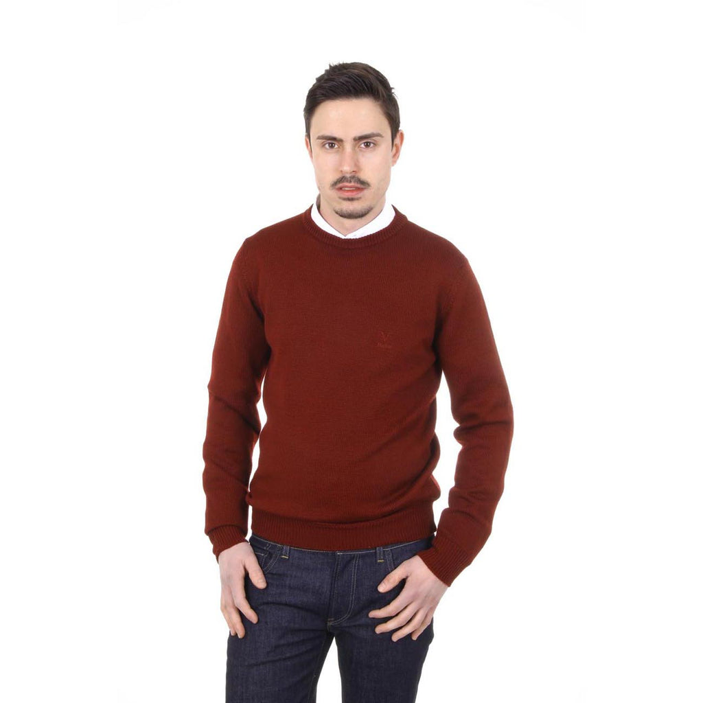 V 1969 Italia maglione girocollo uomo 9802 GIROCOLLO BORDEAUX