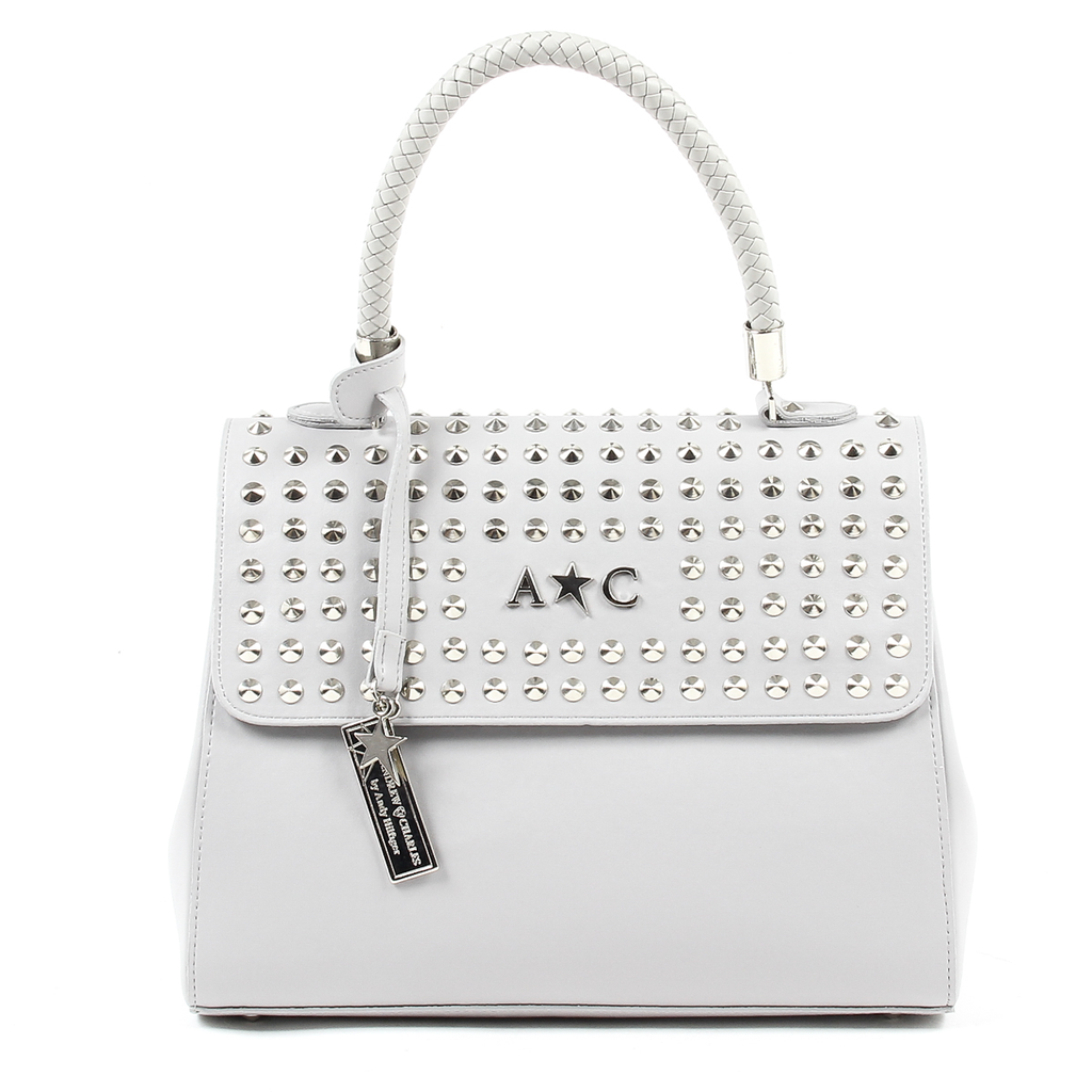 Borsa a mano da donna Andrew Charles grigio chiaro BROOKLYN