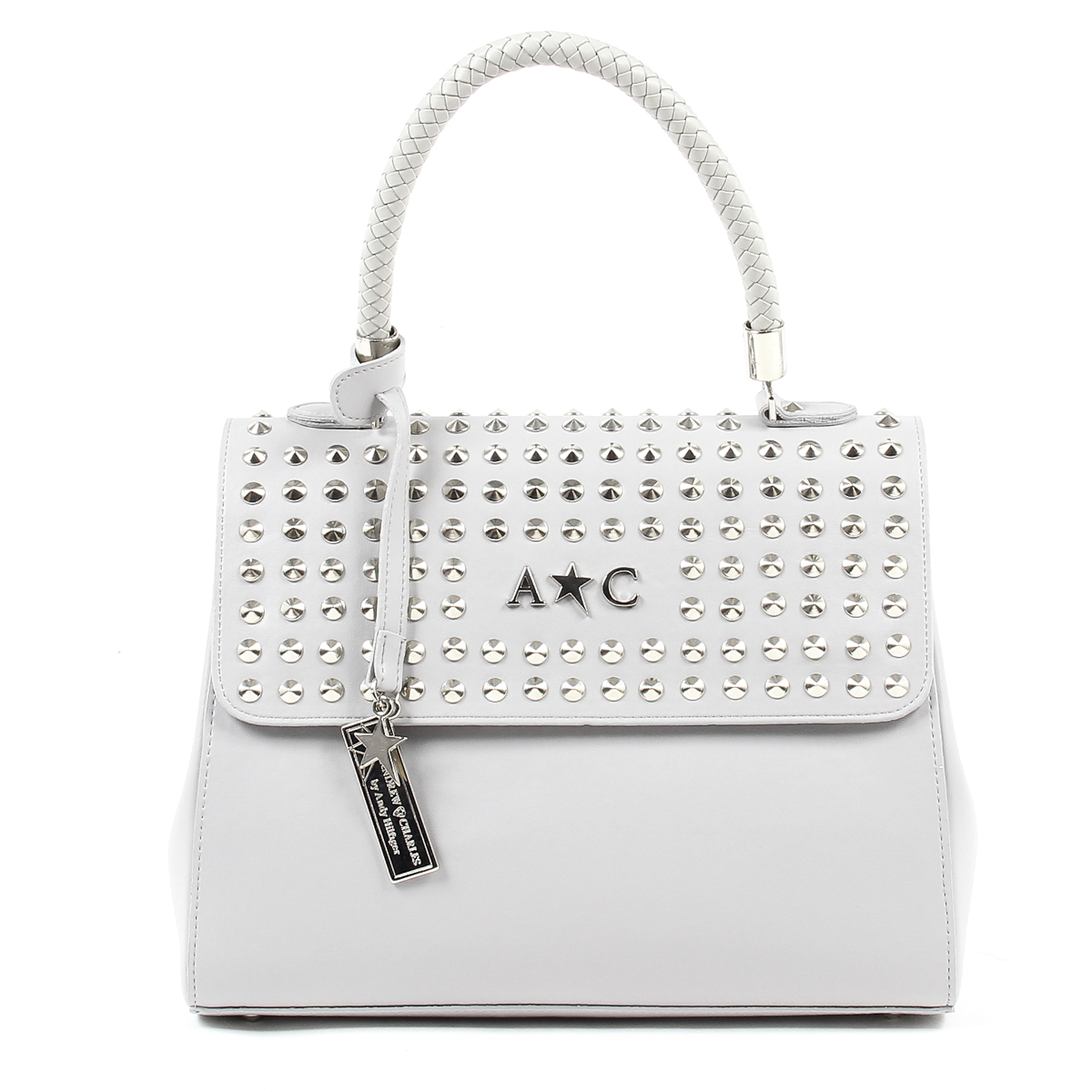 Borsa a mano da donna Andrew Charles grigio chiaro BROOKLYN