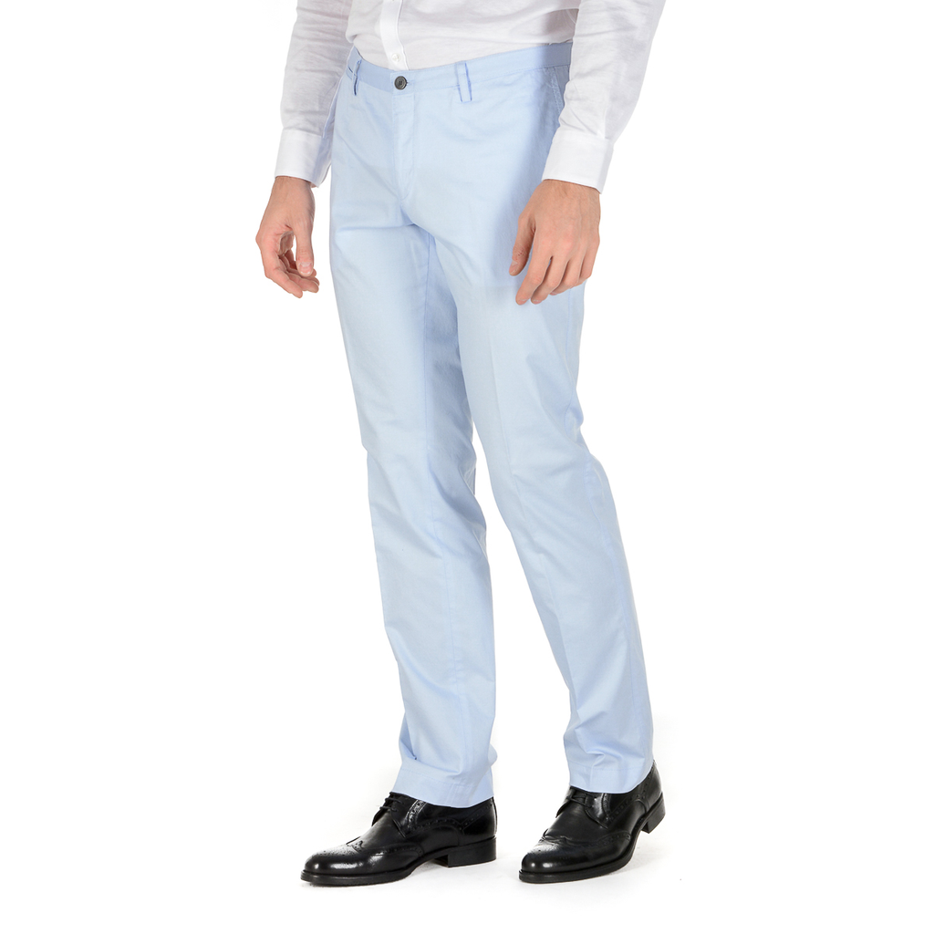Pantaloni da uomo Hugo Boss blu chiaro STANINO