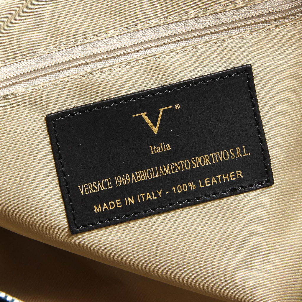 Borsa da donna V 1969 Italia V009-S RUGA PETROLIO