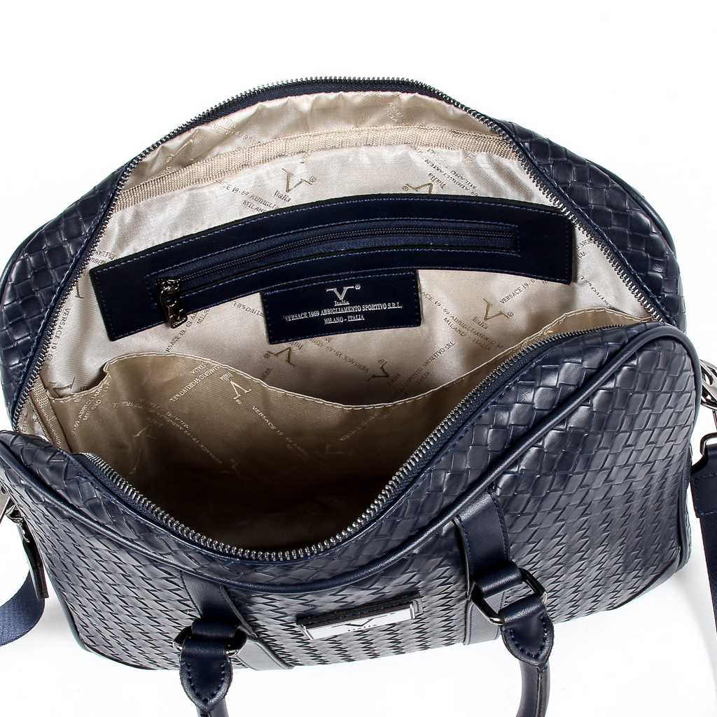 V 1969 Italia Borsa da uomo blu EVAN