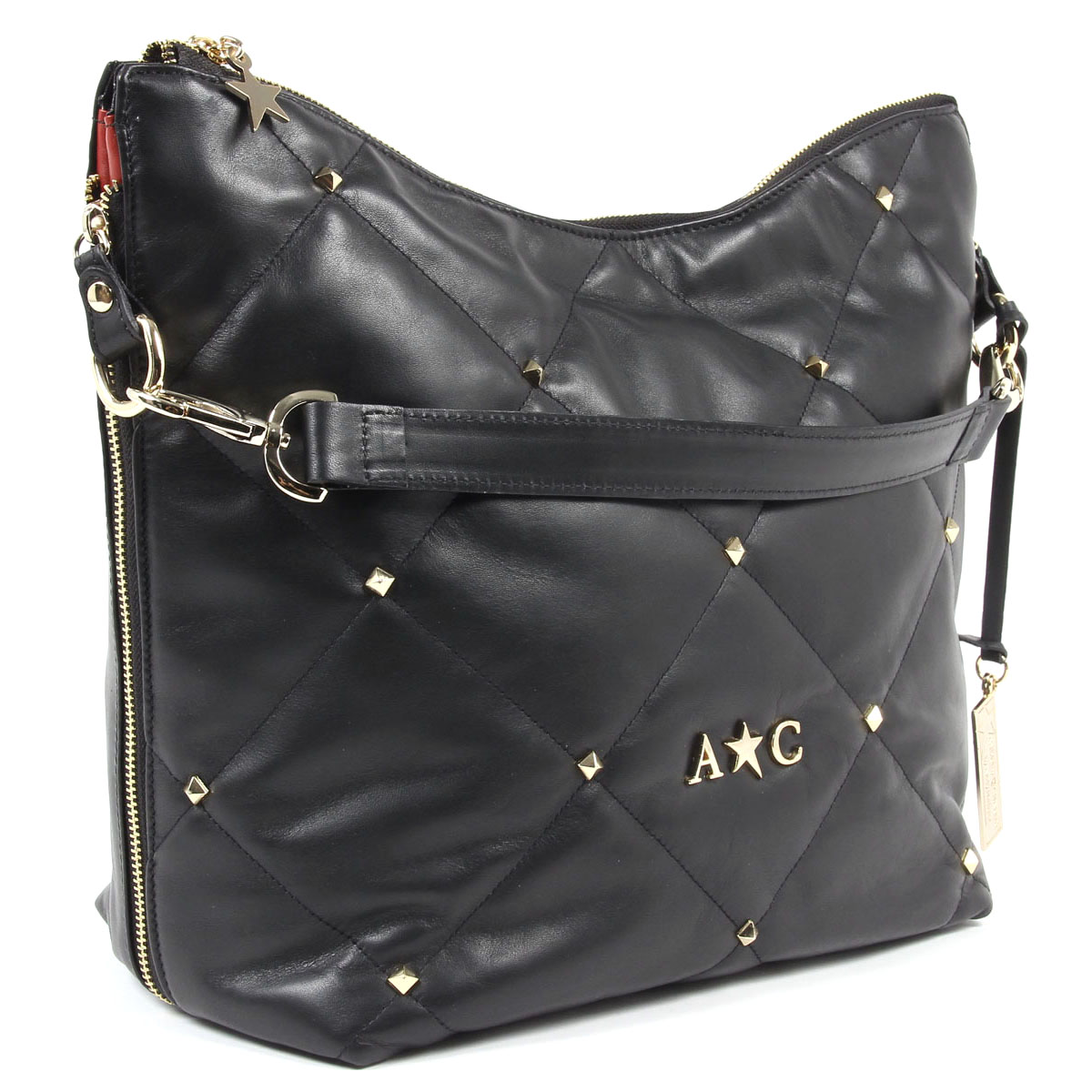 Borsa a mano da donna Andrew Charles nera TESS