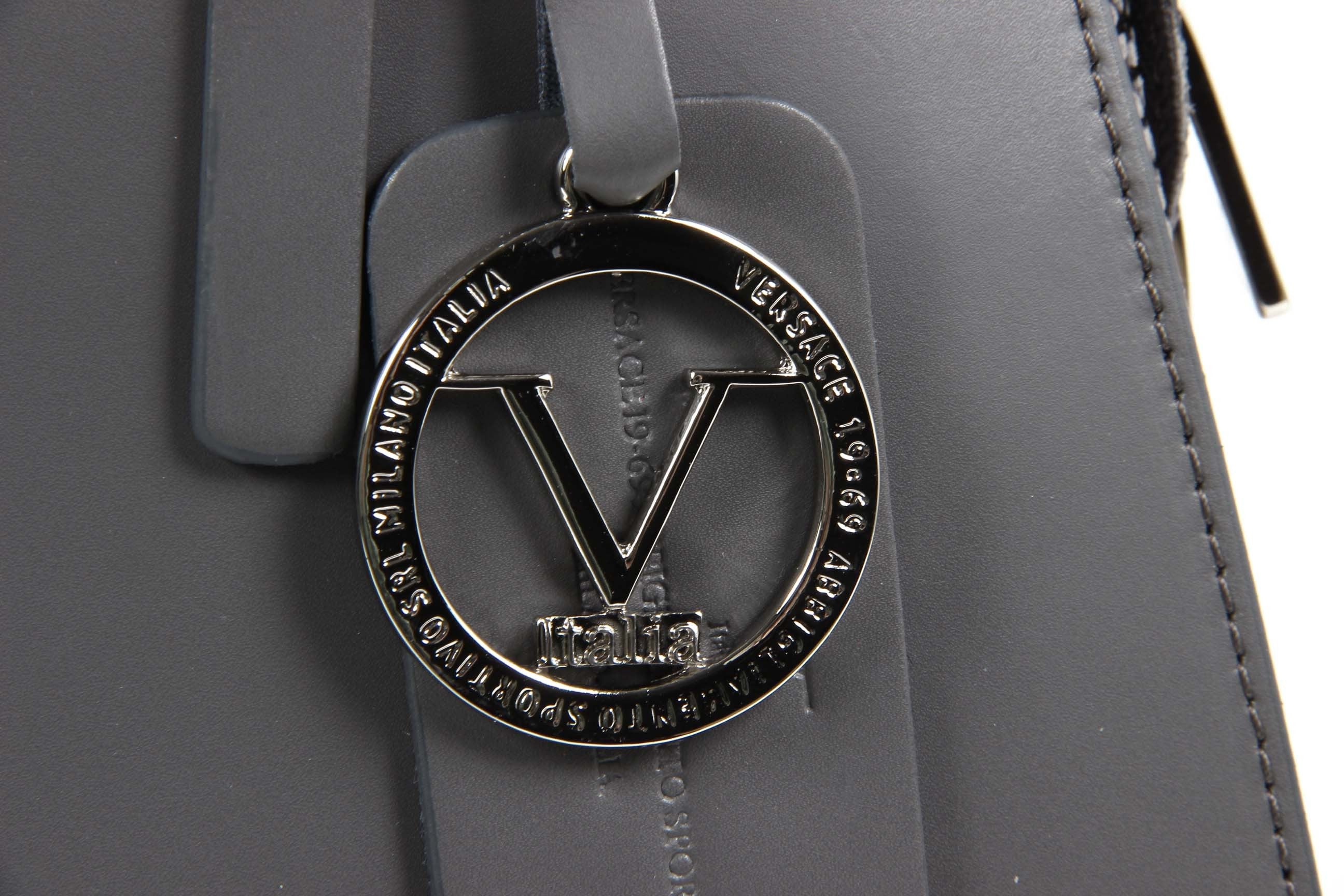 Borsa da donna V 1969 Italia V016-S RUGA STAMPATO GRIGIO