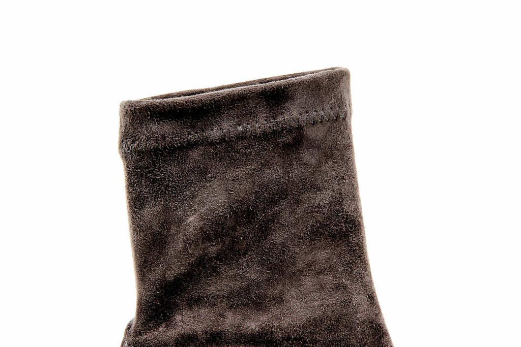 Robert Clergerie Paris Stivaletto corto da donna NERDALJ VELOURS STRETCH ANTHRACITE DBL