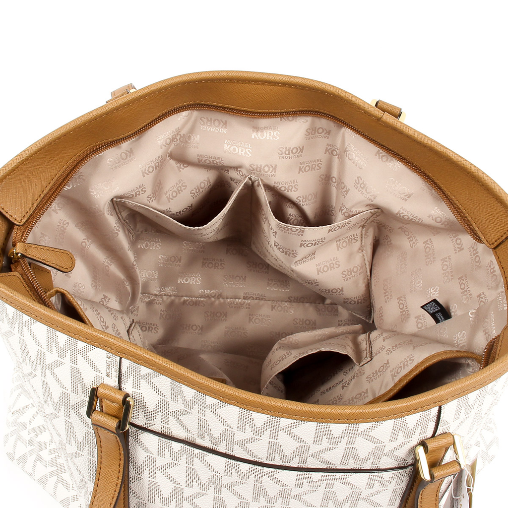 Borsa a mano da donna Michael Kors SADY 35T7GD4T7B VANIGLIA ACRN