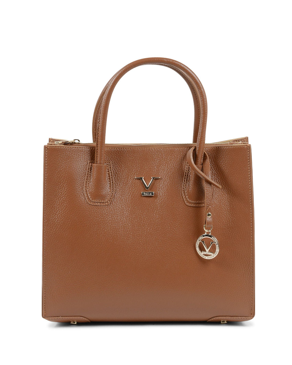 Borsa a tracolla Donna V Italia Tan BE10275 52 DOLLARO CUOIO