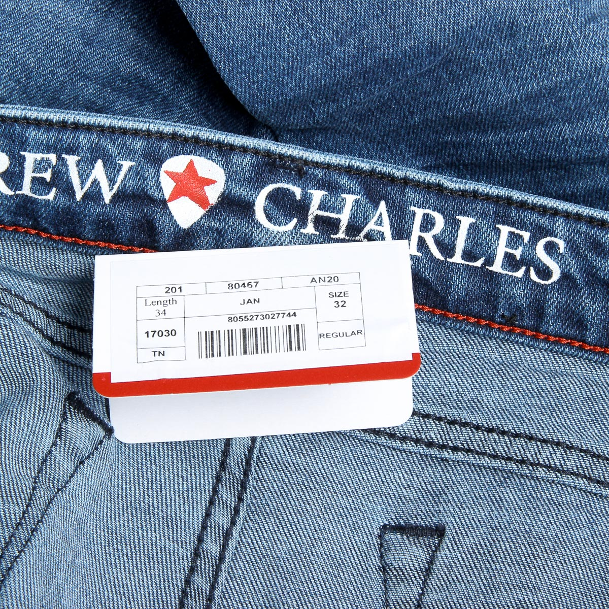 Jeans da uomo Andrew Charles Denim JAN
