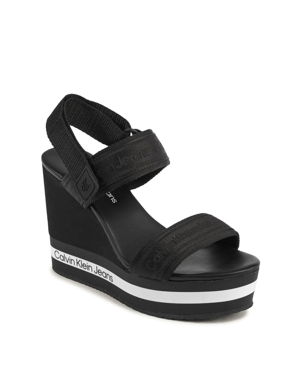 Calvin Klein Sandalo da donna nero YW0YW00572BDS
