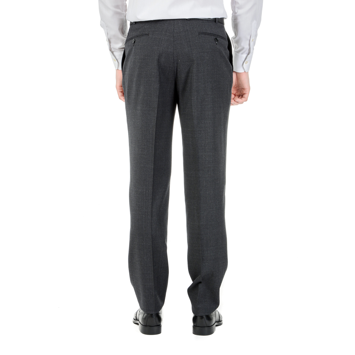 Abito da uomo Canali maniche lunghe grigio scuro