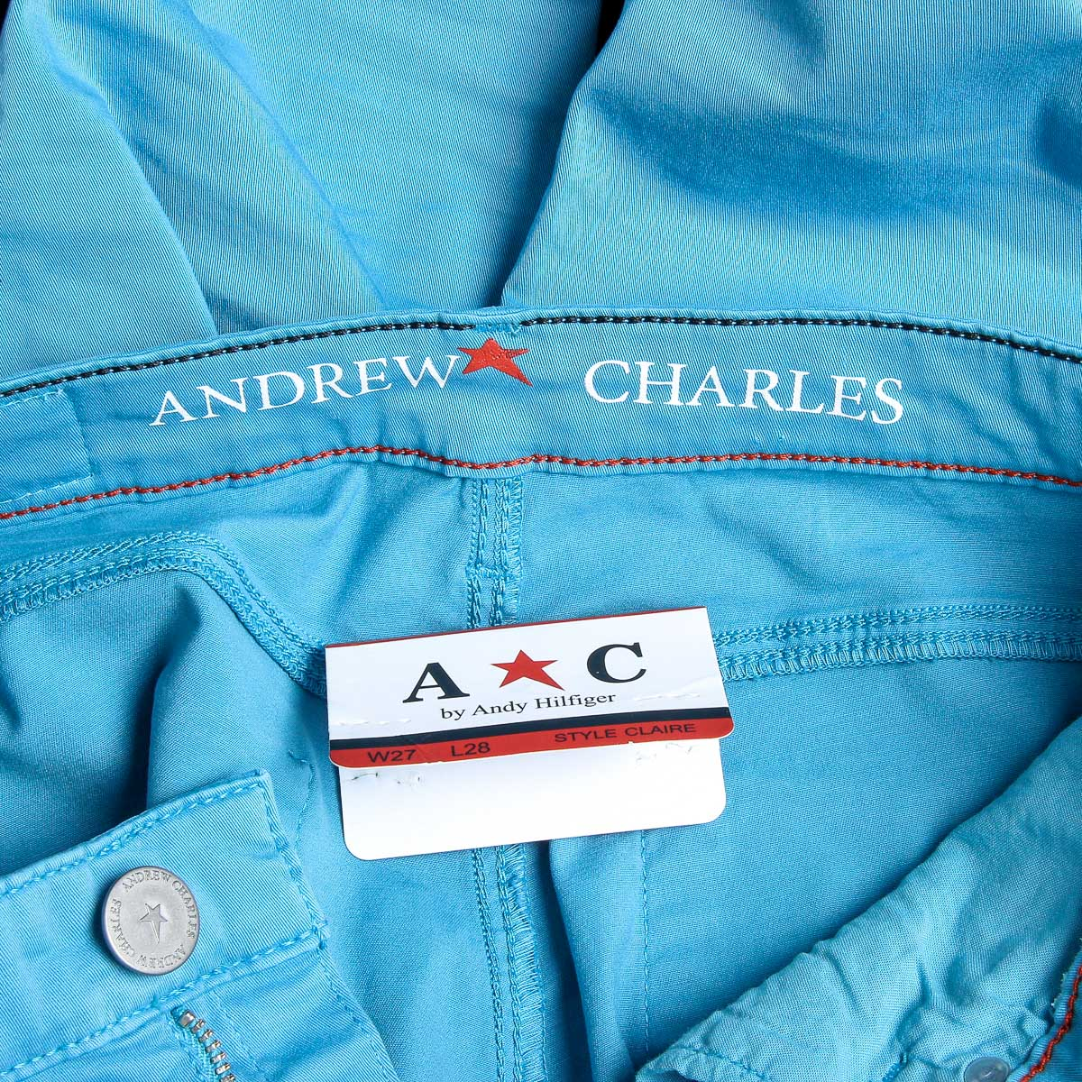 Pantaloni da donna Andrew Charles Azzurro CLAIRE