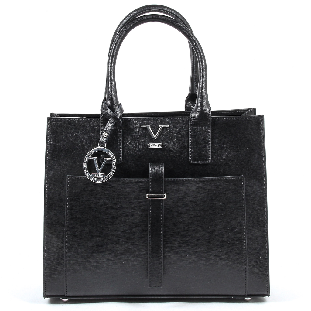 V 1969 Italia Borsa da donna V006-S SAFFIANO NERO