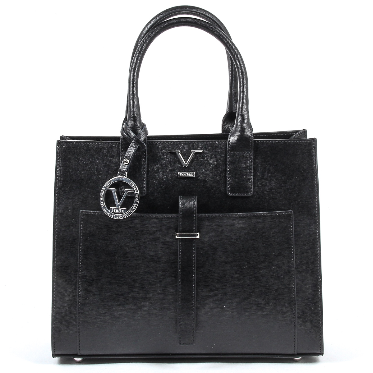 V 1969 Italia Borsa da donna V006-S SAFFIANO NERO