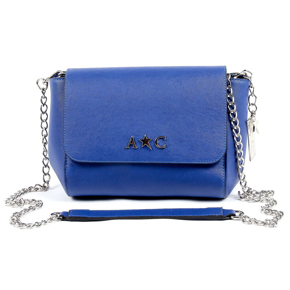 Borsa a mano da donna Andrew Charles Blu VERA
