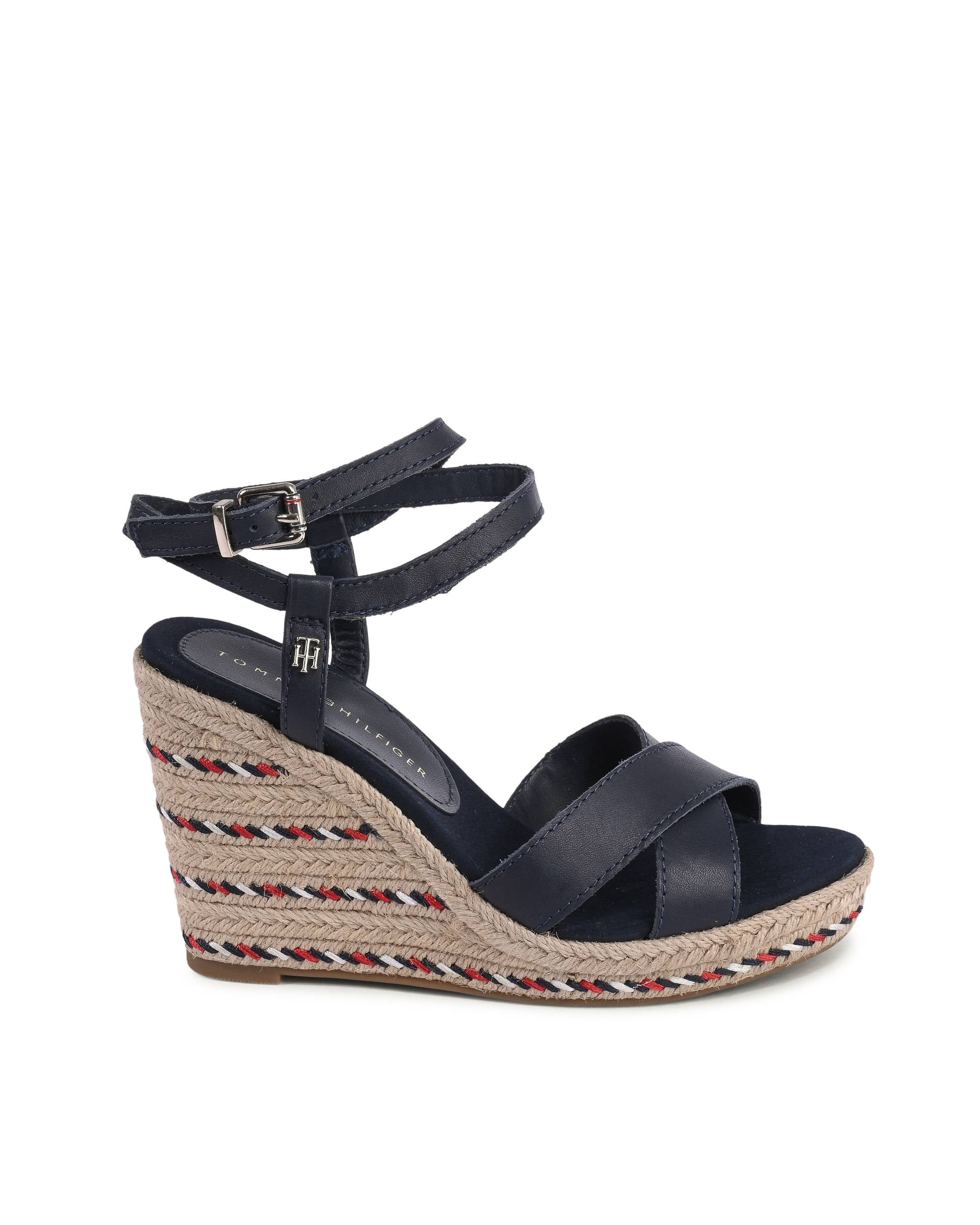 Sandalo da donna Tommy Hilfiger blu FW0FW06238DW5