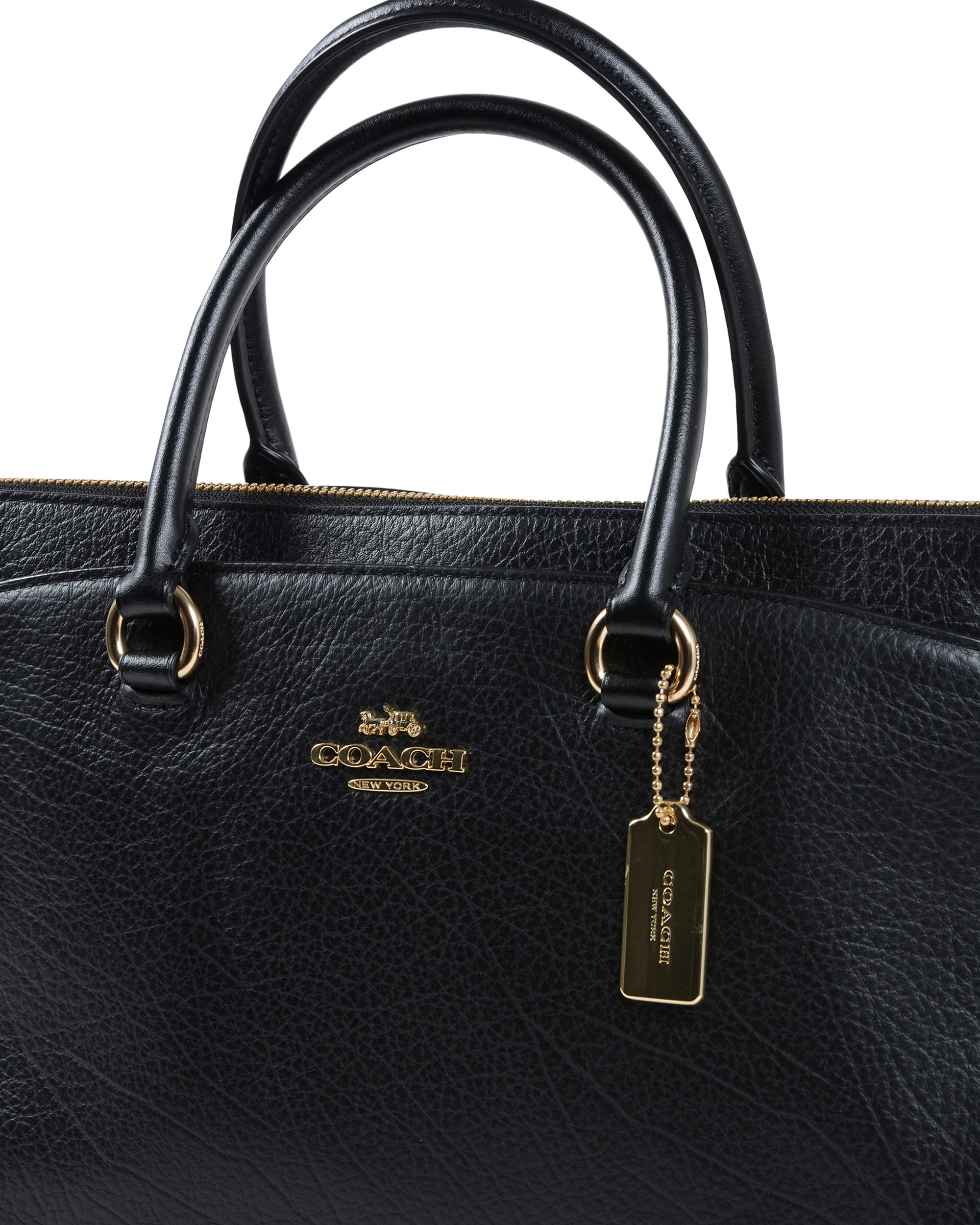 Borsa a mano da donna Coach nera F78750 NERO