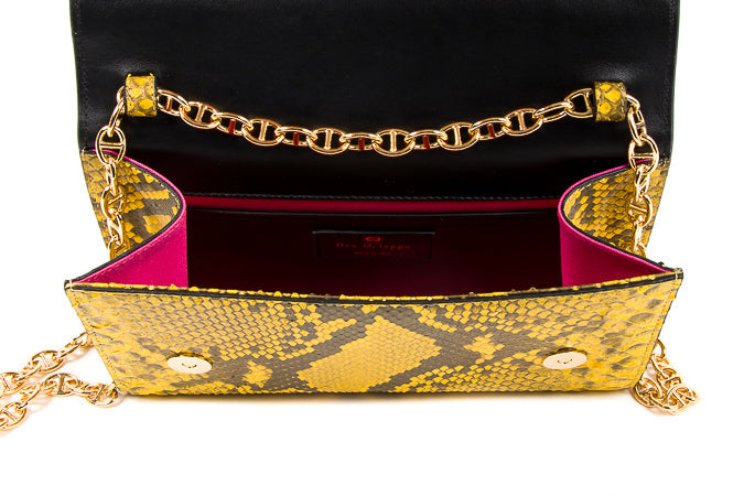 Pochette in pitone Firenze