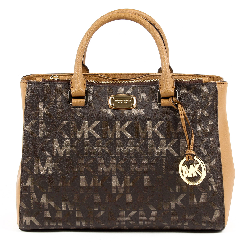 Borsa a mano da donna Michael Kors KELLEN 35S7GSOS2B BRN ACORN