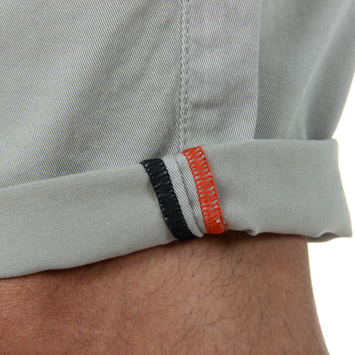 Andrew Charles Pantaloncini da uomo grigio chiaro SADECK