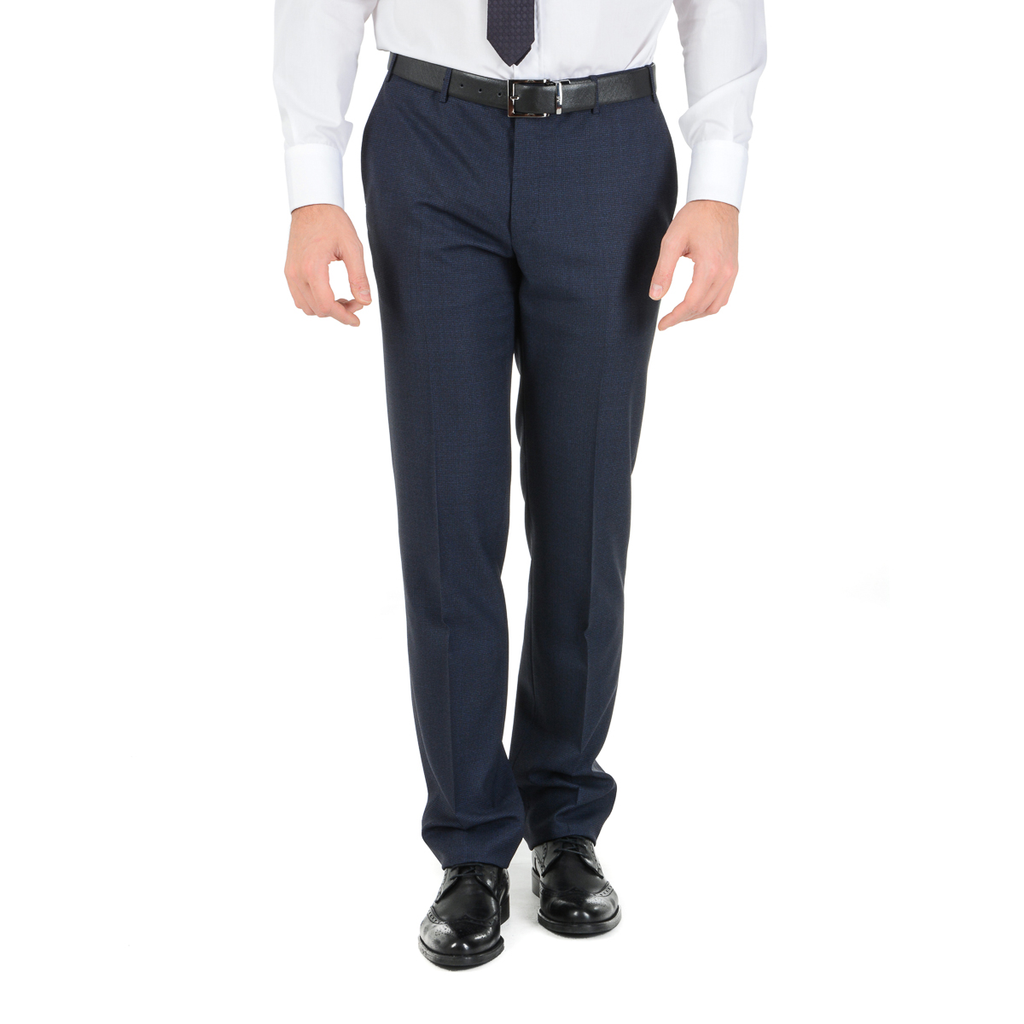 Abito da uomo Corneliani maniche lunghe blu scuro Super 150's