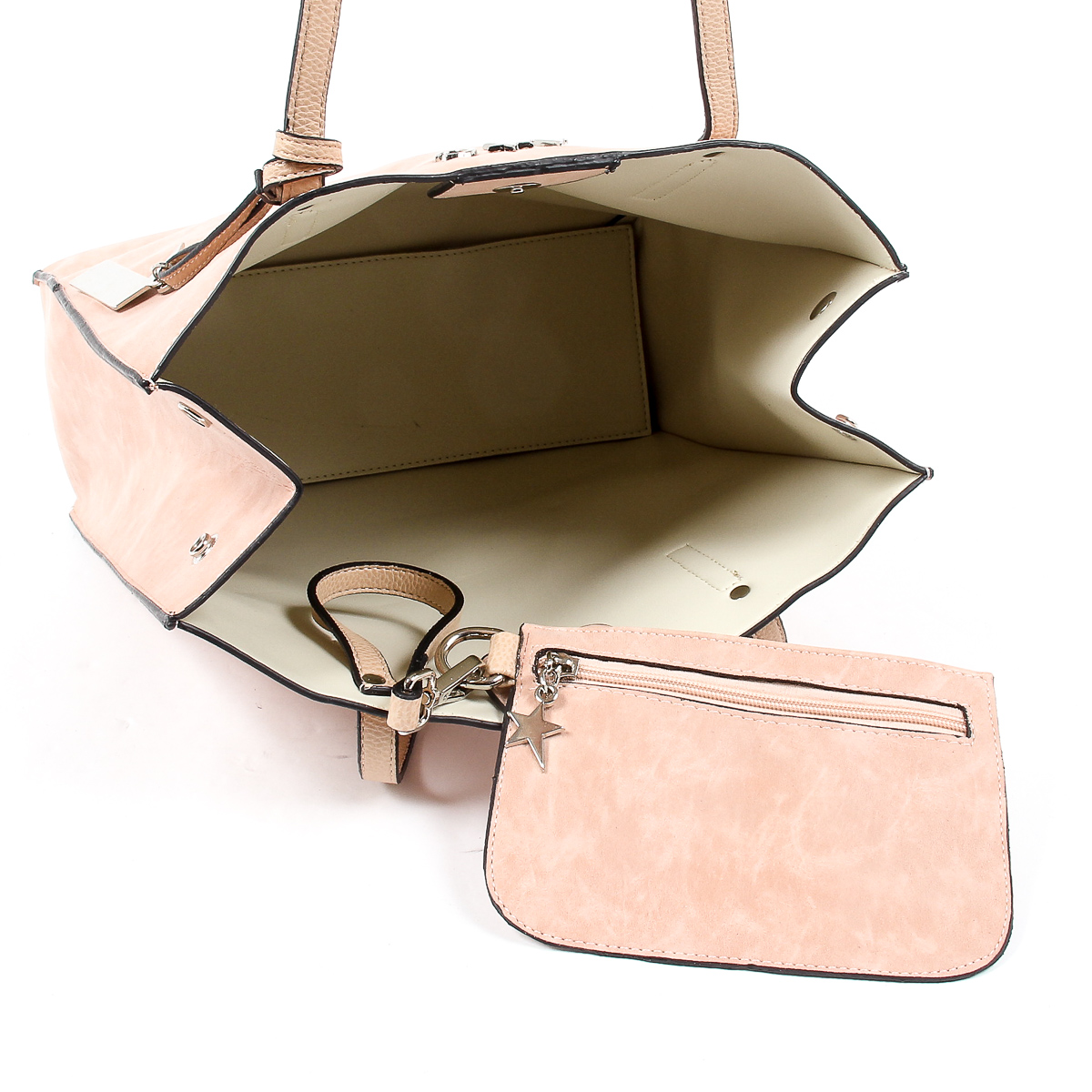 Borsa a mano da donna Andrew Charles Rosa SERINA