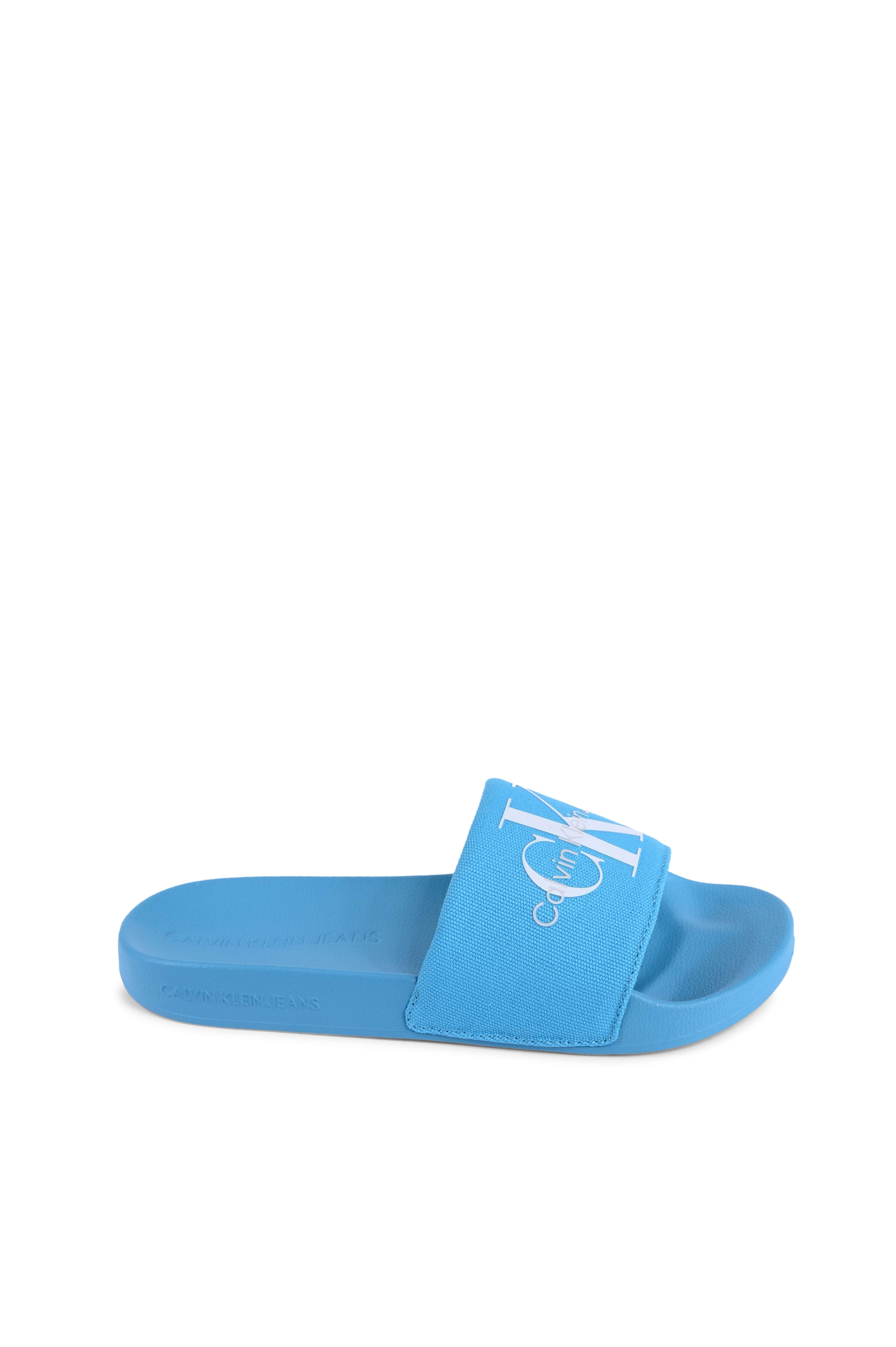 Ciabatte Calvin Klein da donna blu YW0YW001030G8