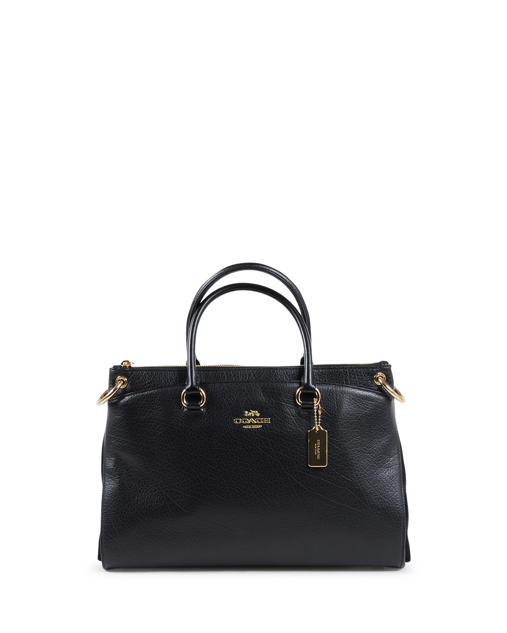 Borsa a mano da donna Coach nera F78750 NERO