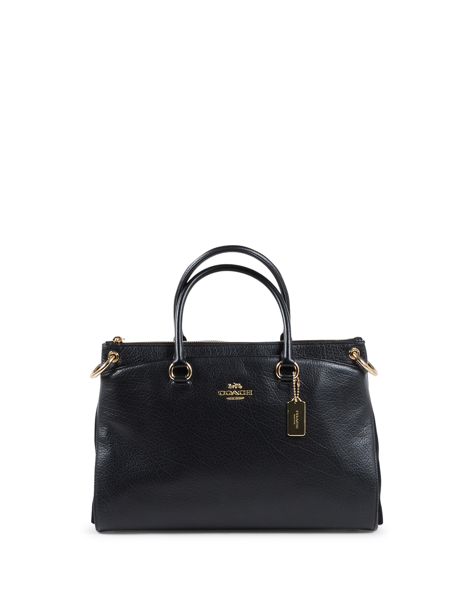 Borsa a mano da donna Coach nera F78750 NERO