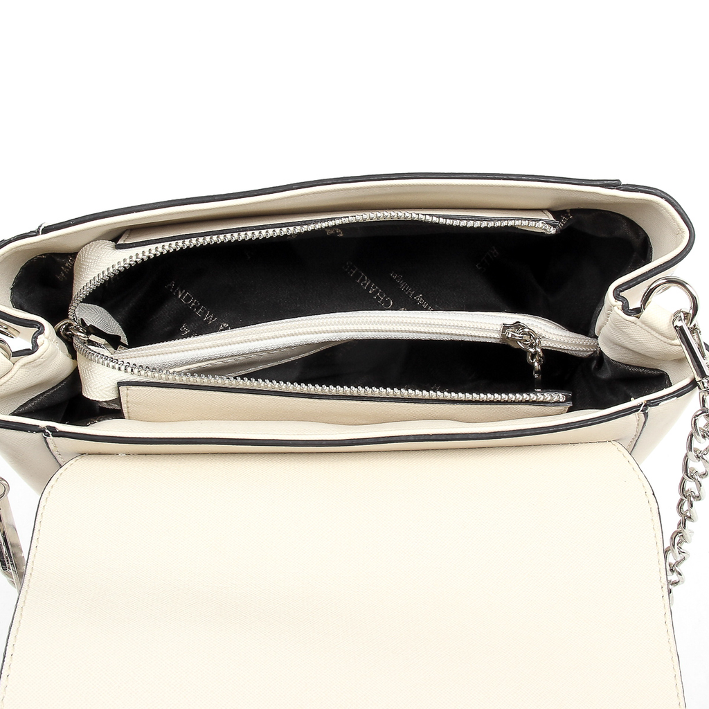Borsa a mano da donna Andrew Charles Beige VERA