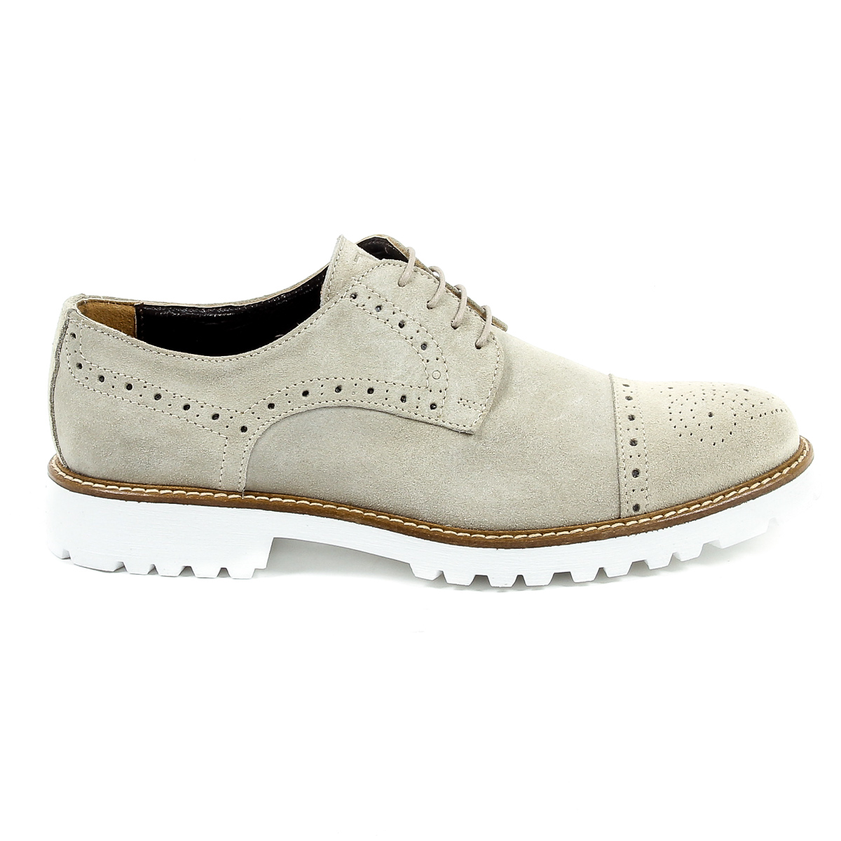 V 1969 Italia Scarpa Oxford Brogue da uomo