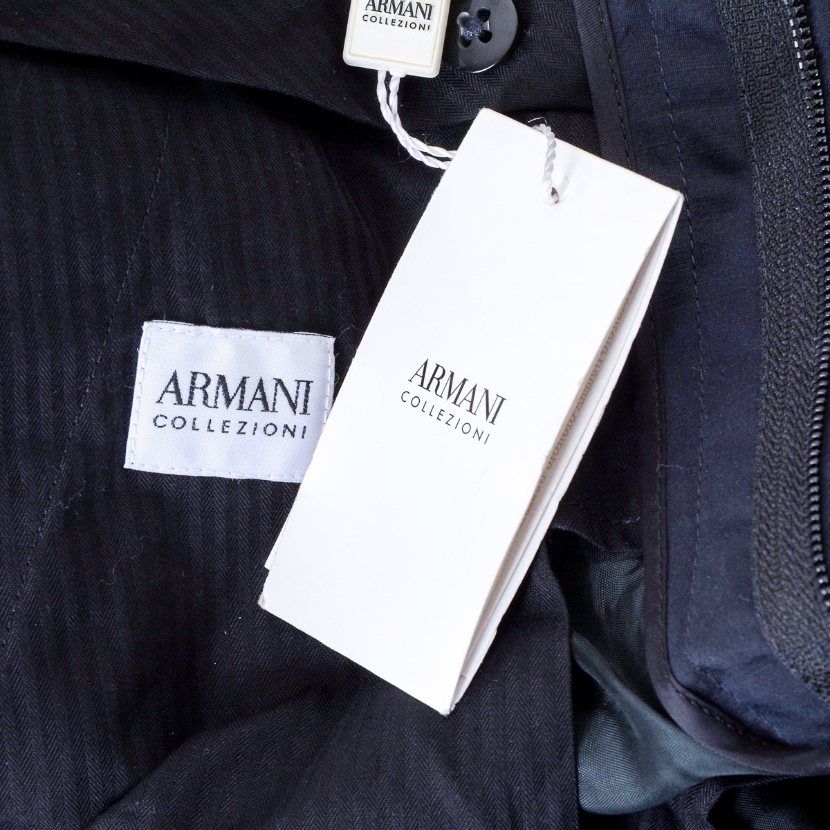 Pantaloni Armani Collezioni Uomo Neri