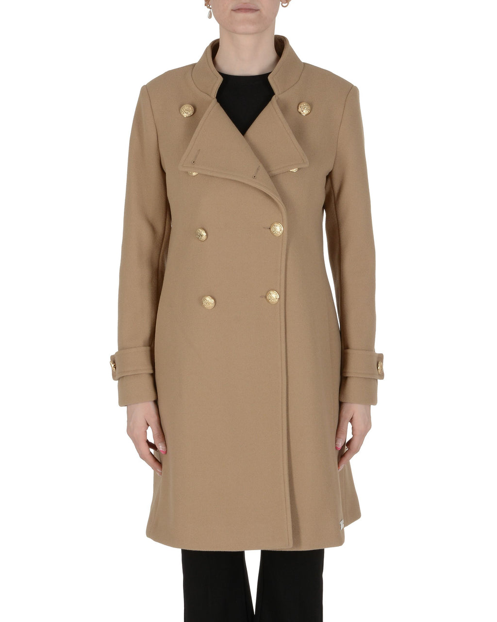 19V69 Italia Cappotto Donna Cammello ARMIE CAMEL