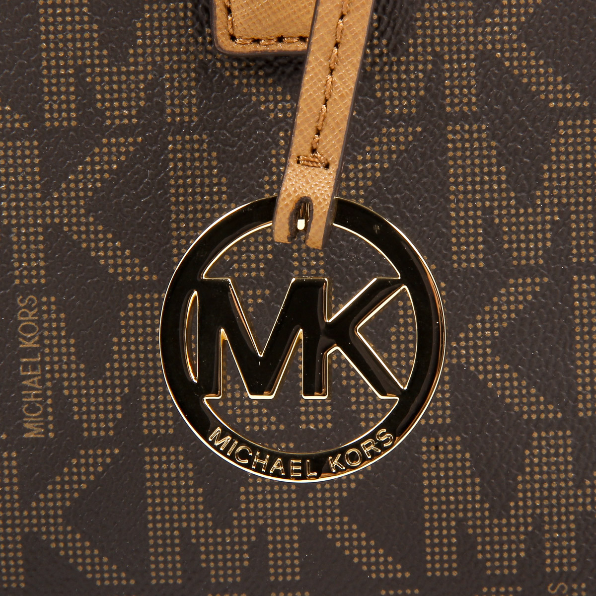 Borsa a mano da donna Michael Kors DILLON 35T7GAIS1B BRN ACORN