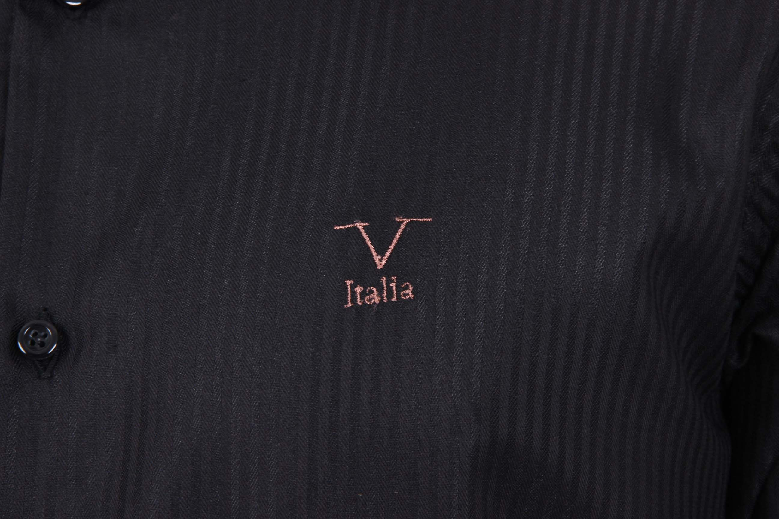 V 1969 Italia Camicia Uomo Nera SANDRO