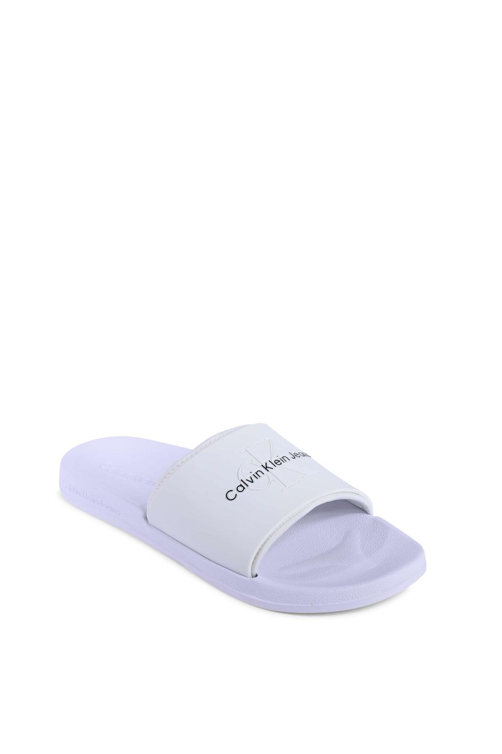 Ciabatte Calvin Klein da uomo bianche YM0YM00361YBR