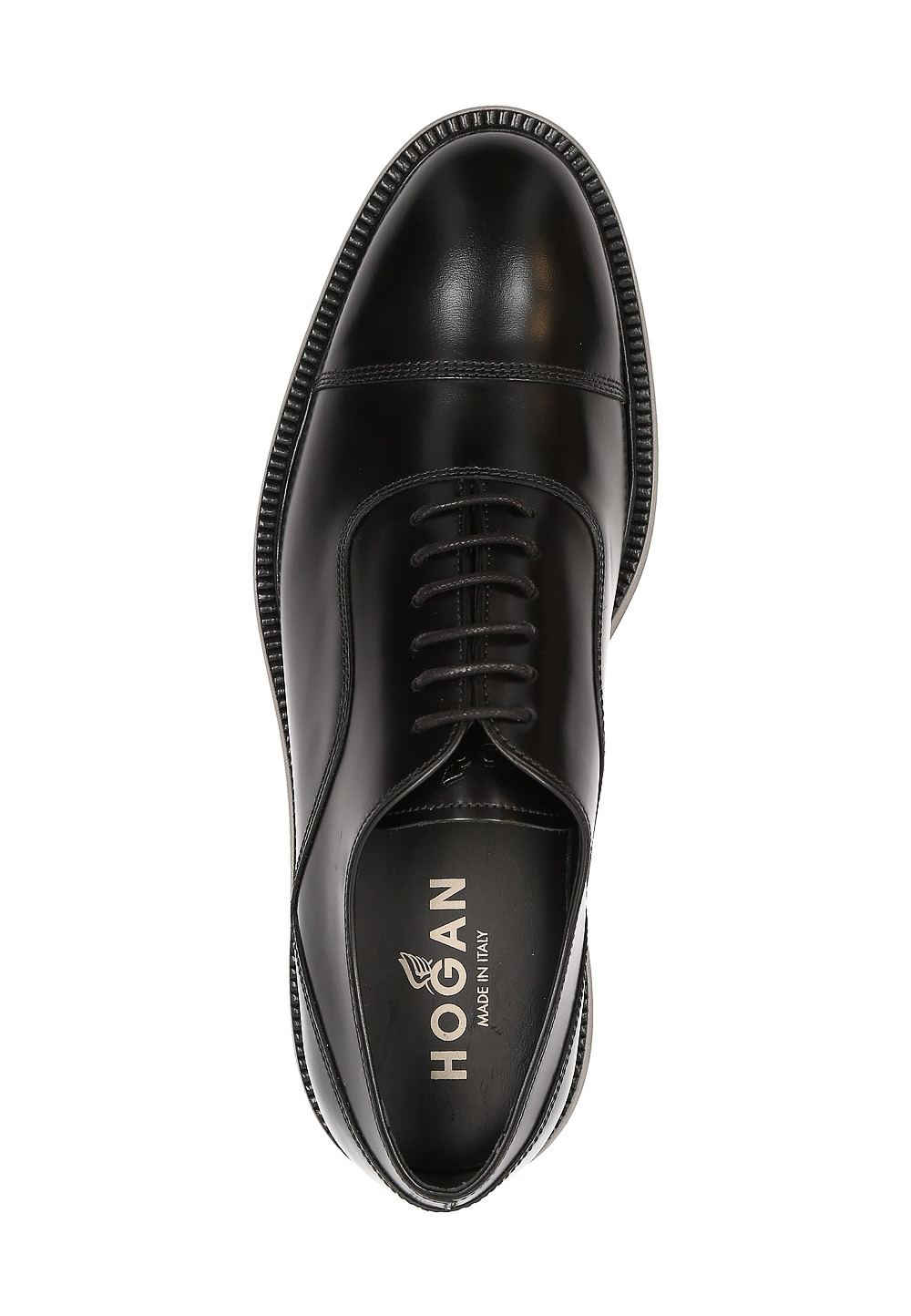 Hogan Scarpe stringate da uomo nere HXM2710T26066Q6B999