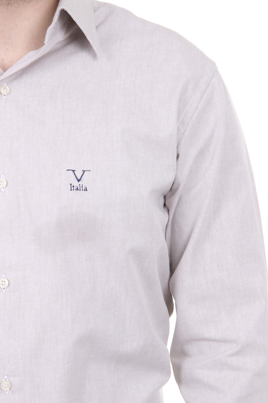 V 1969 Italia Mens Shirt Beige GIANLUCA