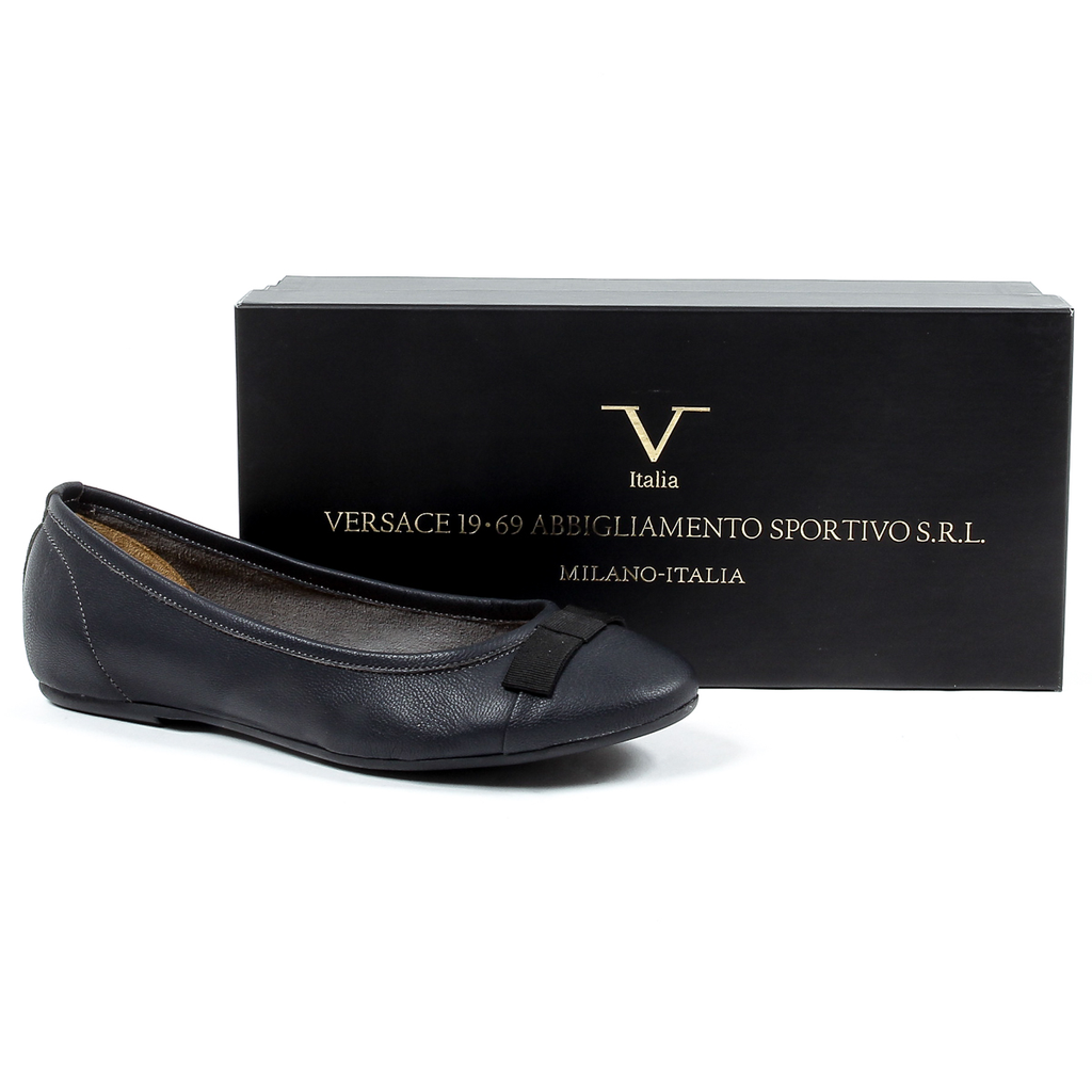 V 1969 Italia Ballerina morbida da donna blu GEMMA